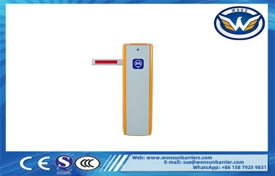 Πύλες φραγμών οδικής οδού με φωτισμό LED με RS485 και πορτοκαλί λευκό περίβλημα