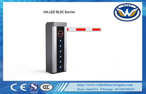 DC24V Brushless Motor Parking Barrier Gate 6η BLDC Motor LED φωτεινό περίβλημα