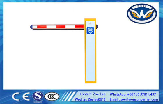 DC24V Τάση Αυτόματη Μπάρα Διέλευσης Ταχύτητα 1.5s-6s Ρυθμιζόμενη για Χώρο Στάθμευσης