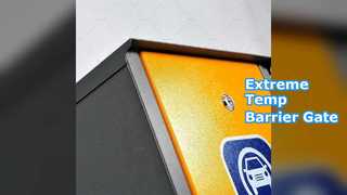 Barrier Gate: Extreme Temp Parking Access